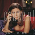 20-11-1996 Josephine van Asdonk on behalf of Goudkust at studio in Hilversum, by order of RTL.

[keywords]Posed, Eyecontact, On Set, Telephone[/keywords]